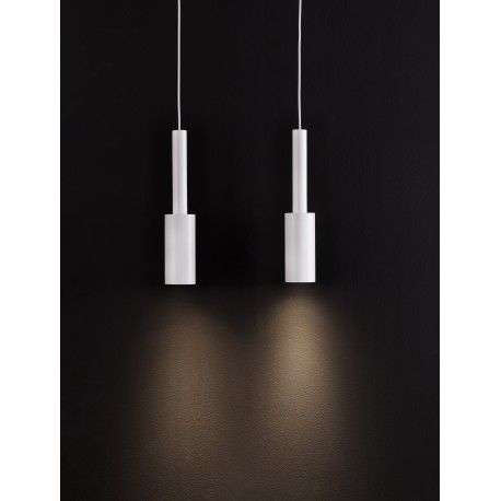 Sandy White Aluminium LED 14 Watt 220-240 Volt 1121Lm 3000K IP20 L: 30 H: 200 cm Adjustable Height 