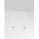 Sandy White Aluminium LED 14 Watt 220-240 Volt 1121Lm 3000K IP20 L: 30 H: 200 cm Adjustable Height 