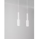 Sandy White Aluminium LED 14 Watt 220-240 Volt 1121Lm 3000K IP20 L: 30 H: 200 cm Adjustable Height 