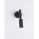 Sandy Black Aluminium LED 7 Watt 220-240 Volt 667Lm 3000K IP20 D: 8 W: 14 H: 20.5 cm 