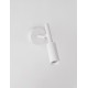 Sandy White Aluminium LED 7 Watt 220-240 Volt 667Lm 3000K IP20 D: 8 W: 14 H: 20.5 cm 