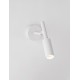 Sandy White Aluminium LED 7 Watt 220-240 Volt 667Lm 3000K IP20 D: 8 W: 14 H: 20.5 cm 