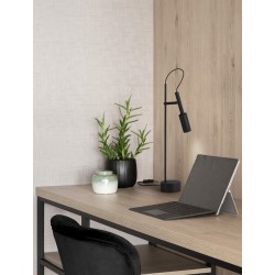 Sandy Black Aluminium LED 7W 220-240 Volt 703Lm 3000K IP20 Cable Length: 150 cm D: 10.5 H: 54.5 cm 