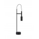 Sandy Black Aluminium LED 7W 220-240 Volt 703Lm 3000K IP20 Cable Length: 150 cm D: 10.5 H: 54.5 cm 