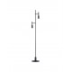 Sandy Black Aluminium LED 14W 220-240 Volt 1121Lm 3000K IP20 Cable Length: 180 cm D: 25 H: 161 cm 