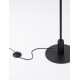 Sandy Black Aluminium LED 14W 220-240 Volt 1121Lm 3000K IP20 Cable Length: 180 cm D: 25 H: 161 cm 