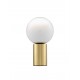 Brass Gold Metal & Gradient White Glass LED E27 1x12 Watt 230 Volt IP20 Bulb Excluded Cable Length: 190 cm D: 20 H: 35.5 cm 