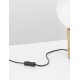 Brass Gold Metal & Gradient White Glass LED E27 1x12 Watt 230 Volt IP20 Bulb Excluded Cable Length: 190 cm D: 20 H: 35.5 cm 