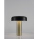 Gold & Black Aluminium & Acrylic LED 18 Watt 230 Volt 733.9Lm 3000K IP20 Cable Length: 175 cm D: 25 H: 31 cm 