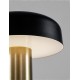 Gold & Black Aluminium & Acrylic LED 18 Watt 230 Volt 733.9Lm 3000K IP20 Cable Length: 175 cm D: 25 H: 31 cm 