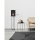 Black Fabric Shade & Black Aluminium LED E27 1x12 Watt 230 Volt IP20 Bulb Excluded Cable Length: 300 cm D: 30 H: 135 cm 