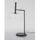 Sandy Black Metal Opal Glass LED G9 1x5 Watt 230 Volt IP20 Class II Bulb Excluded D: 32 H: 68 cm 