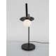 Sandy Black Metal Opal Glass LED G9 1x5 Watt 230 Volt IP20 Class II Bulb Excluded D: 32 H: 68 cm 