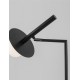 Sandy Black Metal Opal Glass LED G9 1x5 Watt 230 Volt IP20 Class II Bulb Excluded D: 32 H: 68 cm 