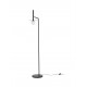 Sandy Black Metal Opal Glass LED G9 1x5 Watt 230 Volt IP20 Class II Bulb Excluded D: 42 H: 165 cm 
