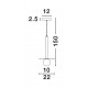 Brass Gold Metal Opal Glass LED G9 1x5 Watt 230 Volt IP20 Bulb Excluded D: 22 H1: 55 H2: 150 cm Adjustable height 