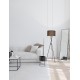 Black Fabric Shade Black Metal LED E27 1x12 Watt 230 Volt IP20 Bulb Excluded Cable Length: 200 cm D: 44 W: 38 H: 145 cm 