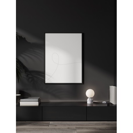 White Marble Opal Glass LED E14 1x5 Watt 230 Volt IP20 Bulb Excluded D: 14.5 H: 24 cm 