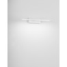 Sandy White Aluminium & Acrylic LED 12 Watt 230 Volt 913Lm 3000K IP44 L: 41.5 W: 14 H: 6 cm