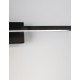 Sandy Black Aluminium & Acrylic LED 12 Watt 230 Volt 913Lm 3000K IP44 L: 41.5 W: 14 H: 6 cm 