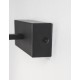Sandy Black Aluminium & Acrylic LED 20 Watt 230 Volt 1615Lm 3000K IP44 L: 62 W: 14 H: 6 cm 