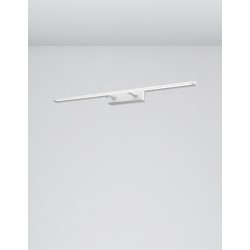 Sandy White Aluminium & Acrylic LED 30 Watt 230 Volt 2422Lm 3000K IP44 L: 96 W: 14 H: 6 cm 