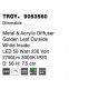 Led Ceiling light, Golden, 3000K, 50W, D:560*75mm 