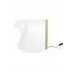 Gold Aluminium & Acrylic LED 6 Watt 230 Volt 348Lm 3000K IP20 Cable Length: 200 cm L: 22 W: 12 H: 20 cm 