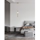 Gold Aluminium & Acrylic LED 11 Watt 230 Volt 734Lm 3000K IP20 D: 12 H: 150 cm Adjustable Height 