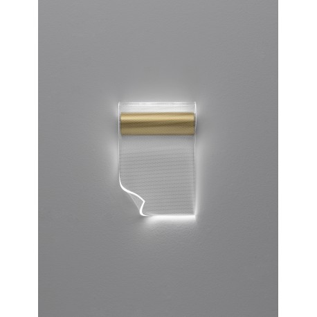 Gold Aluminium & Acrylic LED 6 Watt 230 Volt 421Lm 3000K IP20 L: 20 W: 7.4 H: 28.5 cm 