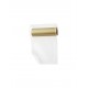 Gold Aluminium & Acrylic LED 6 Watt 230 Volt 421Lm 3000K IP20 L: 20 W: 7.4 H: 28.5 cm 