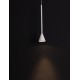 Triac Dimmable White Aluminium LED 6 Watt 220-240 Volt 262Lm 3000K IP20 D: 6 H: 200 cm Adjustable Height 