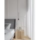 Triac Dimmable Coffee Aluminium LED 6 Watt 220-240 Volt 262Lm 3000K IP20 D: 6 H: 200 cm Adjustable Height 