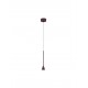 Triac Dimmable Coffee Aluminium LED 6 Watt 220-240 Volt 262Lm 3000K IP20 D: 6 H: 200 cm Adjustable Height 