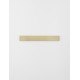 Gold Aluminium LED 20 Watt 230 Volt 1478Lm 3000K IP44 L: 60 W: 2.7 H: 7.5 cm 