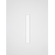 Sandy white Aluminium LED 20 Watt 230 Volt 1478Lm 3000K IP44 L: 60 W: 2.7 H: 7.5 cm 