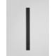 Sandy Black Aluminium LED 36 Watt 230 Volt 2614Lm 3000K IP44 L: 90 W: 2.7 H: 7.5 cm 