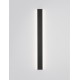 Sandy Black Aluminium LED 36 Watt 230 Volt 2614Lm 3000K IP44 L: 90 W: 2.7 H: 7.5 cm 