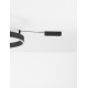 Triac Dimmable Sandy Black Aluminium & Acrylic LED 46 Watt 230 Volt 3700Lm 3000K IP20 D: 60 W: 1.2 H: 18 cm 