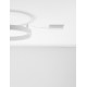 Triac Dimmable Sandy White Aluminium & Acrylic LED 46 Watt 230 Volt 3700Lm 3000K IP20 D: 60 W: 1.2 H: 18 cm 
