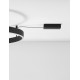 Triac Dimmable Sandy Black Aluminium & Acrylic LED 50 Watt 230 Volt 4166Lm 3000K IP20 D: 80 W: 1.2 H: 18 cm