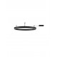 Triac Dimmable Sandy Black Aluminium & Acrylic LED 50 Watt 230 Volt 4166Lm 3000K IP20 D: 80 W: 1.2 H: 18 cm 
