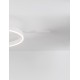 Triac Dimmable Sandy White Aluminium & Acrylic LED 50 Watt 230 Volt 4166Lm 3000K IP20 D: 80 W: 1.2 H: 18 cm 