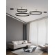 Triac Dimmable Sandy Black Aluminium & Acrylic LED 60 Watt 230 Volt 4552Lm 3000K IP20 D: 100 W: 1.2 H: 18 cm 