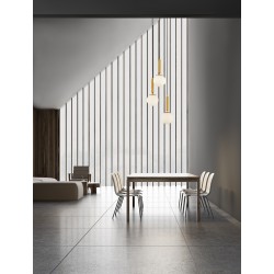 Brass Gold Metal Opal Glass LED E27 3x12 Watt 230 Volt IP20 Bulb Excluded D: 35 H: 155 cm Adjustable height 