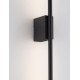 Sandy Black Aluminium LED 15 Watt 230 Volt 372Lm 3000K IP44 L: 1.5 W: 8.3 H: 90 cm 