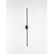 Sandy Black Aluminium LED 15 Watt 230 Volt 372Lm 3000K IP44 L: 1.5 W: 8.3 H: 90 cm 