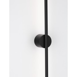 Sandy Black Aluminium LED 15 Watt 230 Volt 372Lm 3000K IP44 L: 1.5 W: 7.3 H: 90 cm 