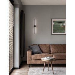 Sandy Black Aluminium LED 10 Watt 230 Volt 342Lm 3000K IP20 L: 1.5 W: 7.3 H: 60 cm 