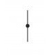 Sandy Black Aluminium LED 10 Watt 230 Volt 342Lm 3000K IP20 L: 1.5 W: 7.3 H: 60 cm 
